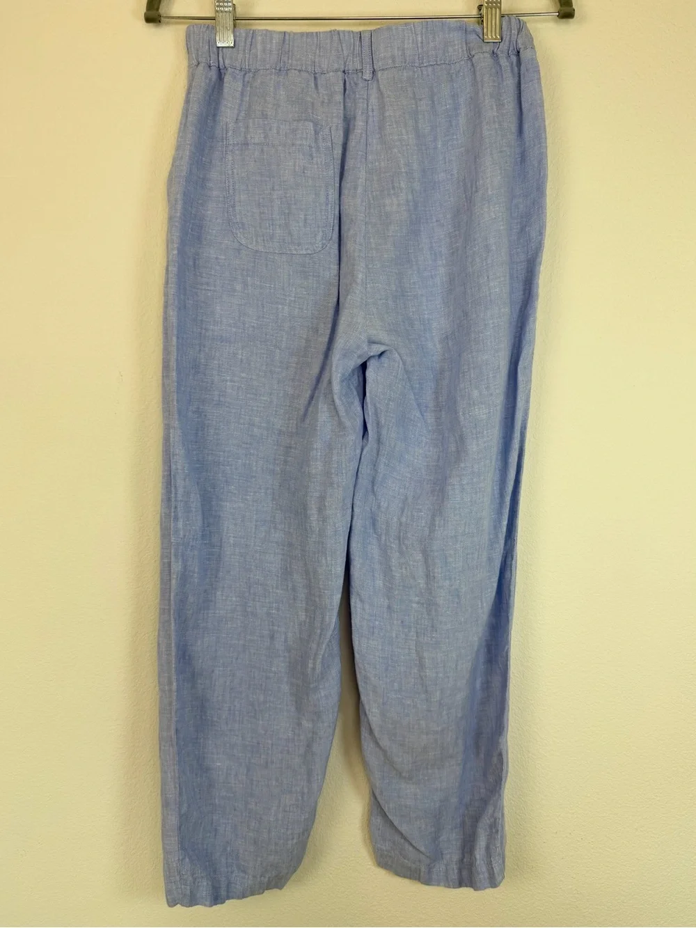 Quince 100% European Linen Pull On Pants in French Blue